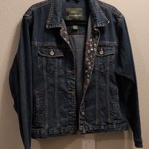 Eddie Bauer Blue Denim Jacket